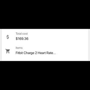 Screenshot of Fitbit Purchase